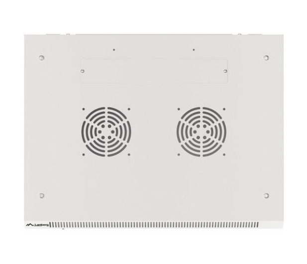 Lanberg Wisząca 19" 18U 600x450mm jednosekcyjna (szara) - 455399 - zdjęcie 10